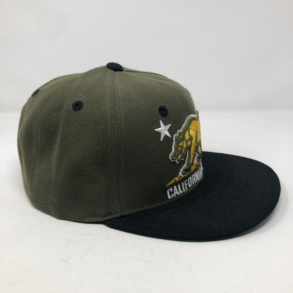 California Bear CA Snapback Hat - Picture 3 of 5
